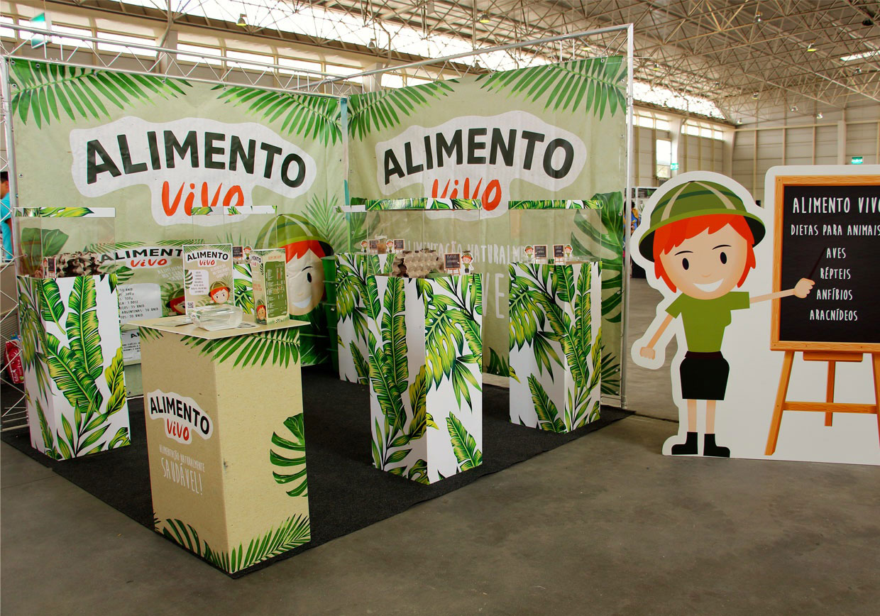Feiras e Eventos Alimento Vivo em Feiras e Exposições